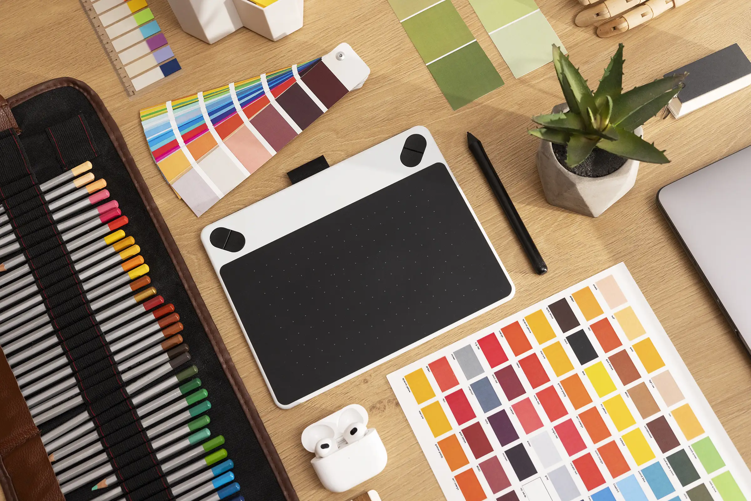 psikologi warna desain logo - framework