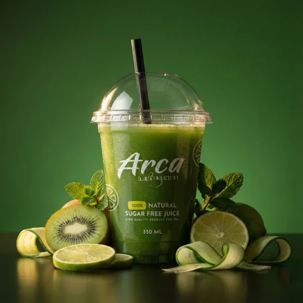 jasa desain kemasan produk minuman blend buah