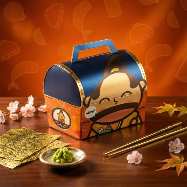 jasa desain kemasan produk treasure sushi