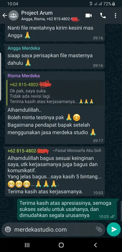 testimoni jasa desain logo profesional 9